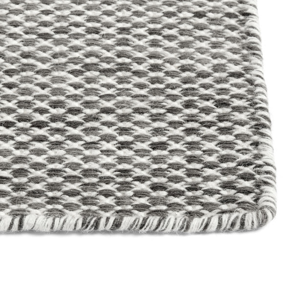Hay Moiré Kelim Teppich 170x240 grau